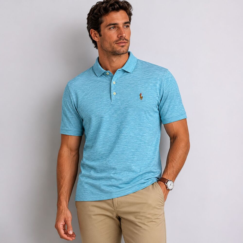 Polo Ralph Lauren Blue Polo Shirt XXL Classic Fit - Picture 4 of 10